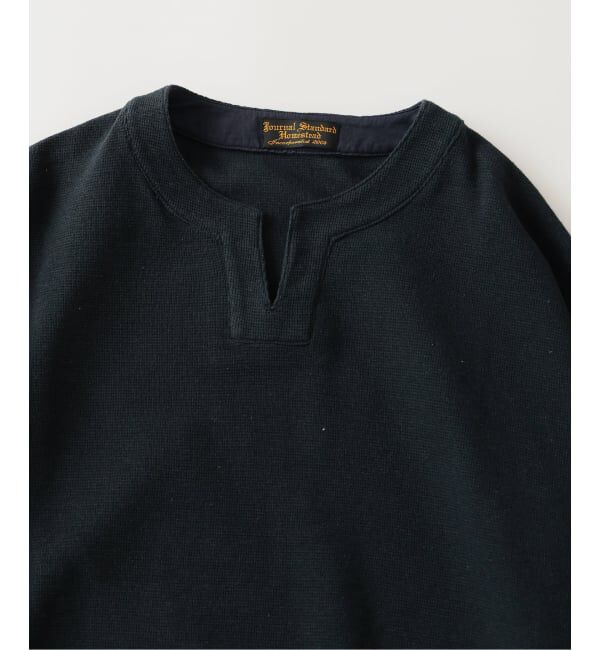 J.S.Homestead「J.S.Homestead / スキッパー ロング スリーブ tシャツ」|Tシャツ・カットソー|