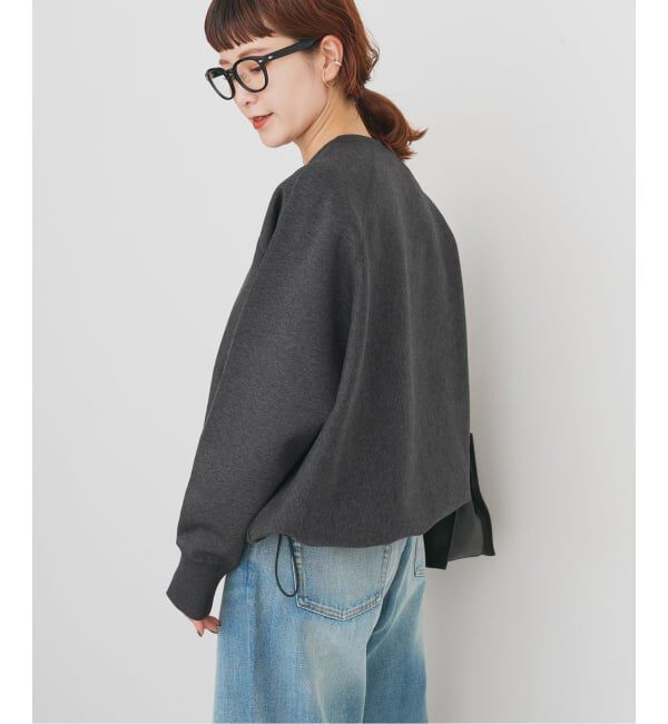 Spick and Span「《新色有り / 追加》ダンボールヘムギャザープルオーバー」|Tシャツ・カットソー|