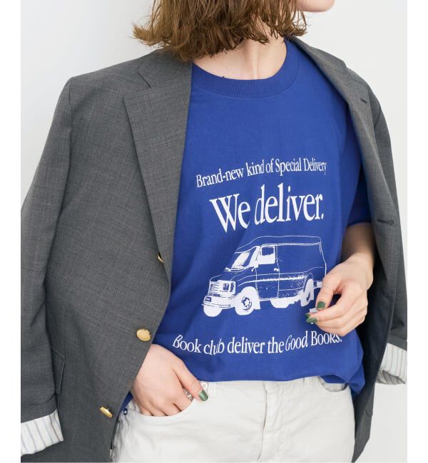 Spick and Span「《別注》BOOK CLUB/ブッククラブ We Deliver Tshirt」|Tシャツ・カットソー|