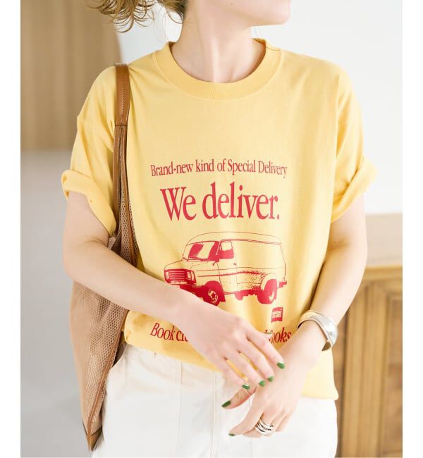 Spick and Span「《別注》BOOK CLUB/ブッククラブ We Deliver Tshirt」|Tシャツ・カットソー|