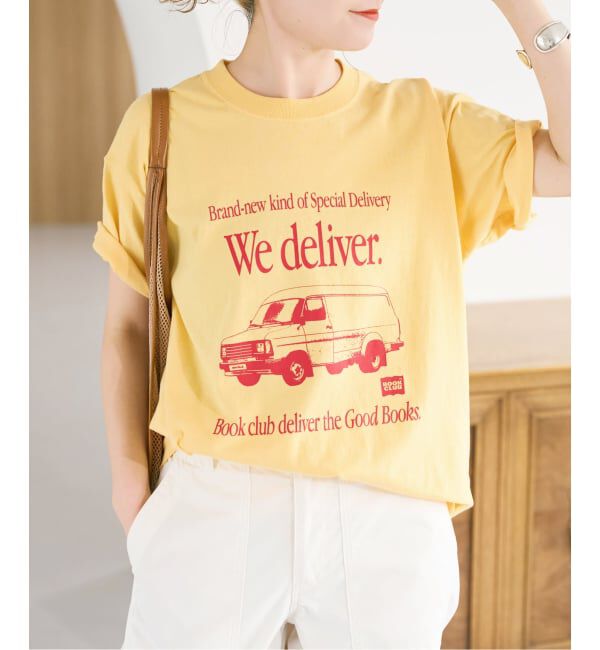 Spick and Span「《別注》BOOK CLUB/ブッククラブ We Deliver Tshirt」|Tシャツ・カットソー|