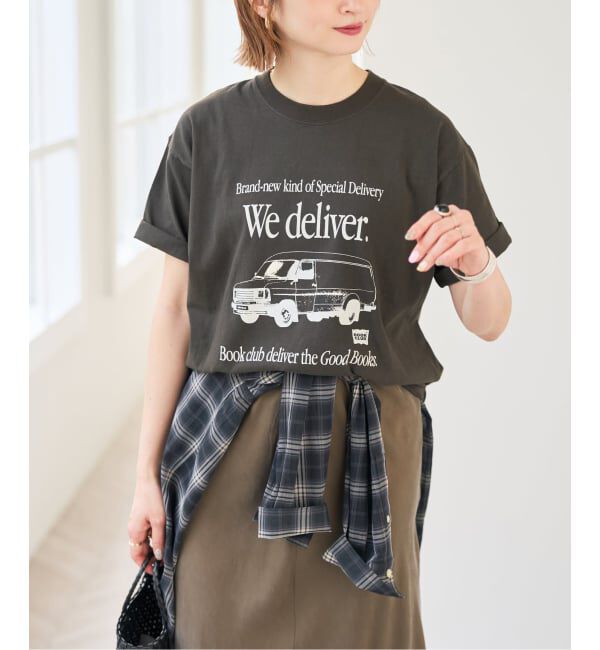 Spick and Span「《別注》BOOK CLUB/ブッククラブ We Deliver Tshirt」|Tシャツ・カットソー|