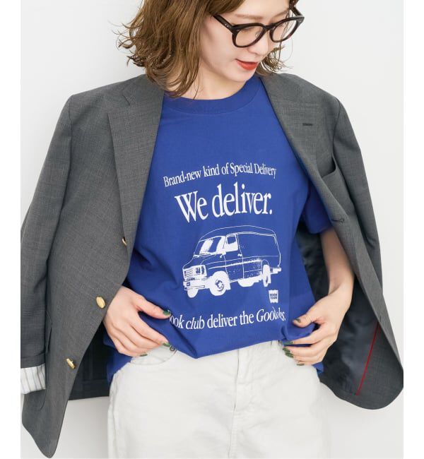 Spick and Span「《別注》BOOK CLUB/ブッククラブ We Deliver Tshirt」|Tシャツ・カットソー|