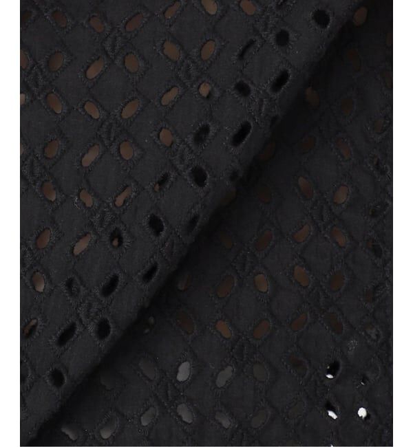 Spick and Span「《セットアップ可》カットワークエンブロイダリーハーフスリーブシャツ」|シャツ・ブラウス|