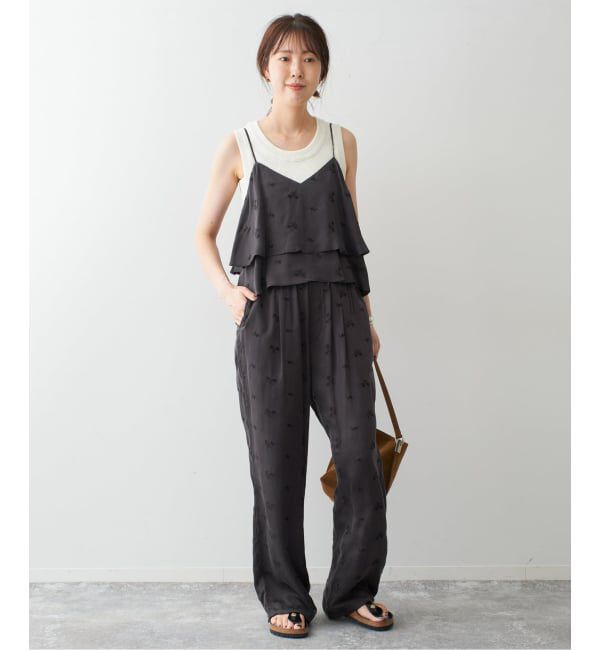Spick and Span「《追加》TICCA / ティッカ フラワー2wayビスチェ」|キャミソール|