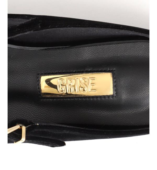 GRISE「《追加 / WEB+一部店舗限定》GRISEラウンドストラップミュール」|その他|