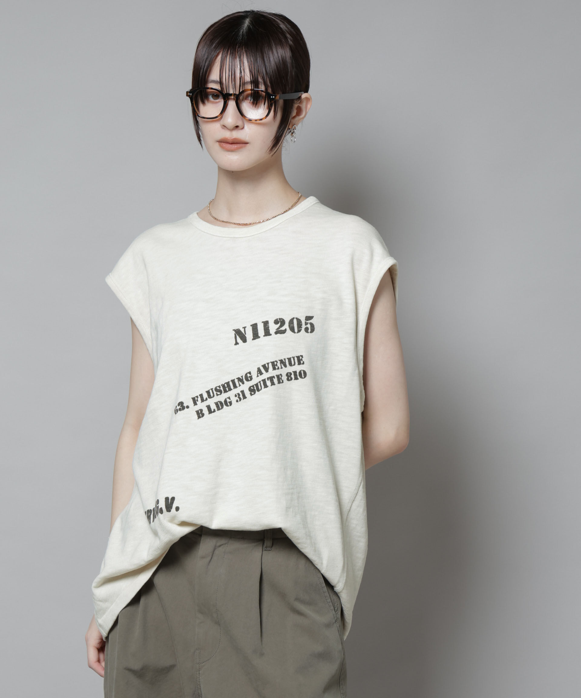 nano･universe「ヴィンテージライクルーズタンクトップ」|Tシャツ・カットソー|