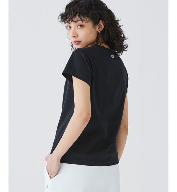 LACOSTE「コンパクトブランドネームロゴ半袖Tシャツ」|Tシャツ・カットソー|
