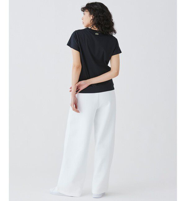 LACOSTE「コンパクトブランドネームロゴ半袖Tシャツ」|Tシャツ・カットソー|