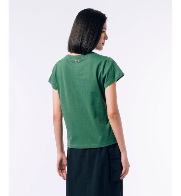 LACOSTE「コンパクトブランドネームロゴ半袖Tシャツ」|Tシャツ・カットソー|