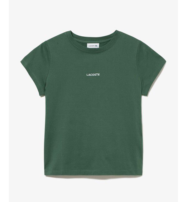 LACOSTE「コンパクトブランドネームロゴ半袖Tシャツ」|Tシャツ・カットソー|
