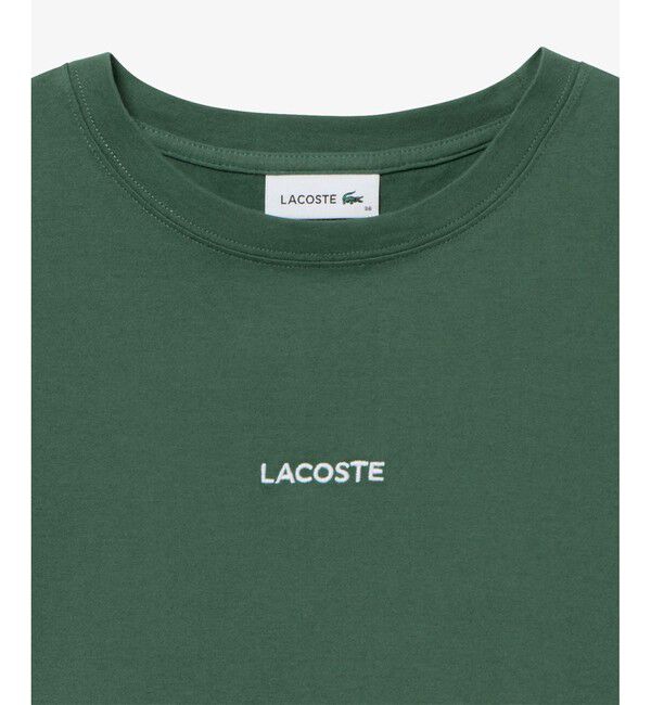 LACOSTE「コンパクトブランドネームロゴ半袖Tシャツ」|Tシャツ・カットソー|