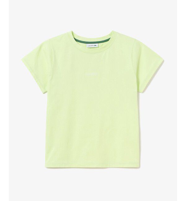 LACOSTE「コンパクトブランドネームロゴ半袖Tシャツ」|Tシャツ・カットソー|