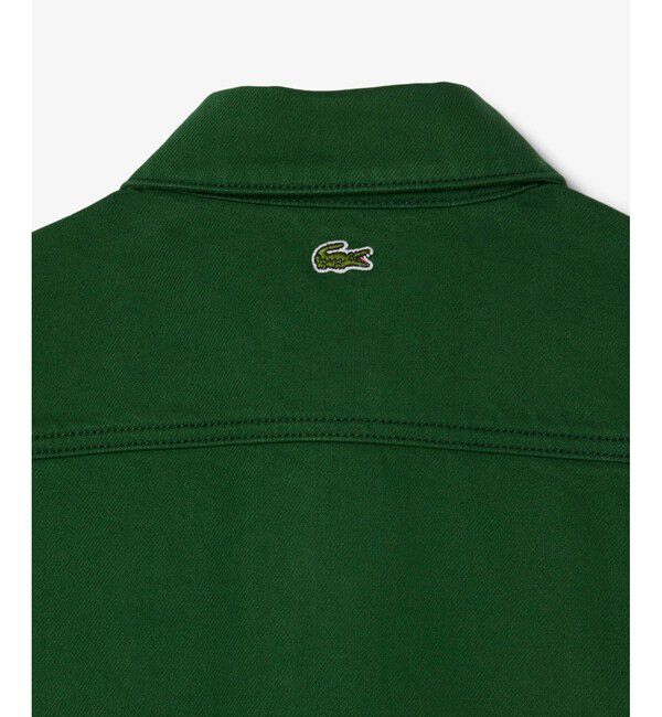 LACOSTE「ウィメンズワーク デニムシャツジャケット / カバーオール」|デニムジャケット|