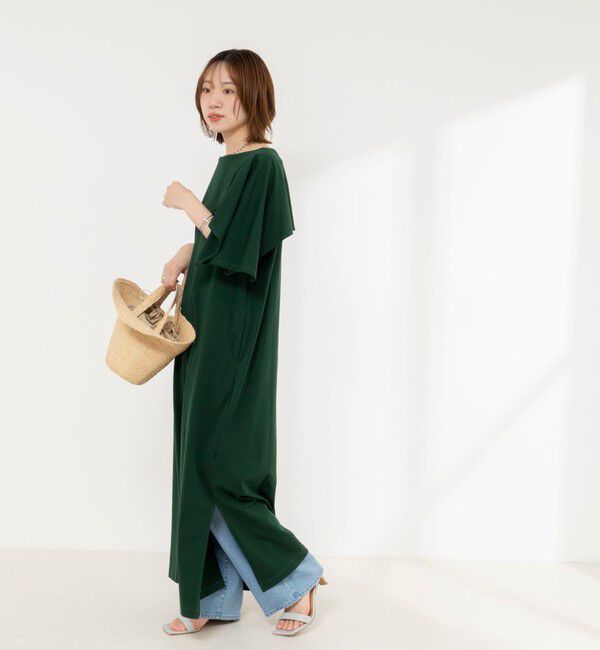 NOLLEY'S「【WEB限定】ヨークケープ2WAYワンピース」|ワンピース|
