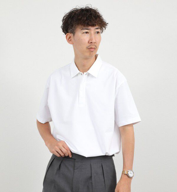 NOLLEY'S goodman「【BECシリーズ】《ビジカジ対応》トリコットP/Oシャツ 26SS」|ポロシャツ|
