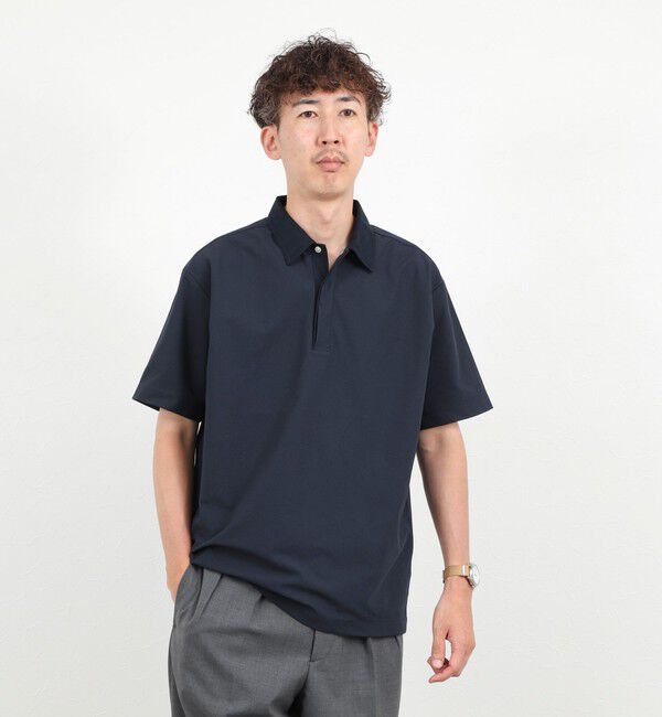 NOLLEY'S goodman「【BECシリーズ】《ビジカジ対応》トリコットP/Oシャツ 26SS」|ポロシャツ|