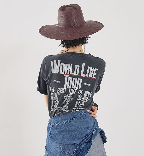 The Store by C' 「【REMI RELIEF】【別注】YOU ROCKツアーTee柄半袖カットソー」|Tシャツ・カットソー|スミクロ