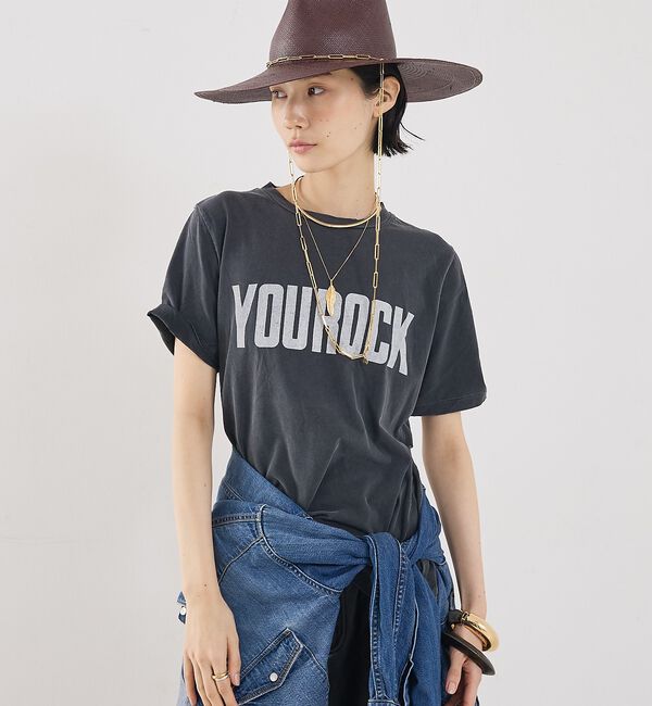 The Store by C' 「【REMI RELIEF】【別注】YOU ROCKツアーTee柄半袖カットソー」|Tシャツ・カットソー|