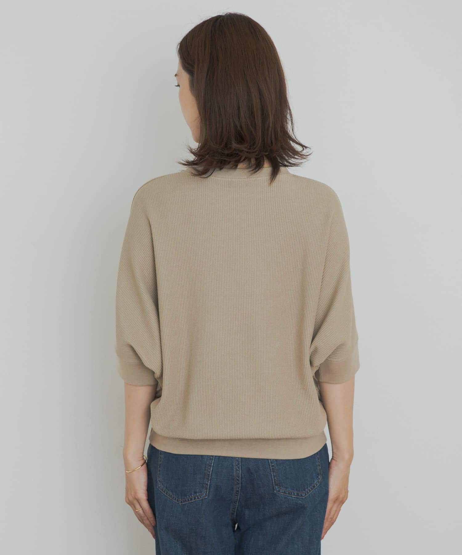 URBAN RESEARCH DOORS「タックフライスワイドTシャツ」|Tシャツ・カットソー|