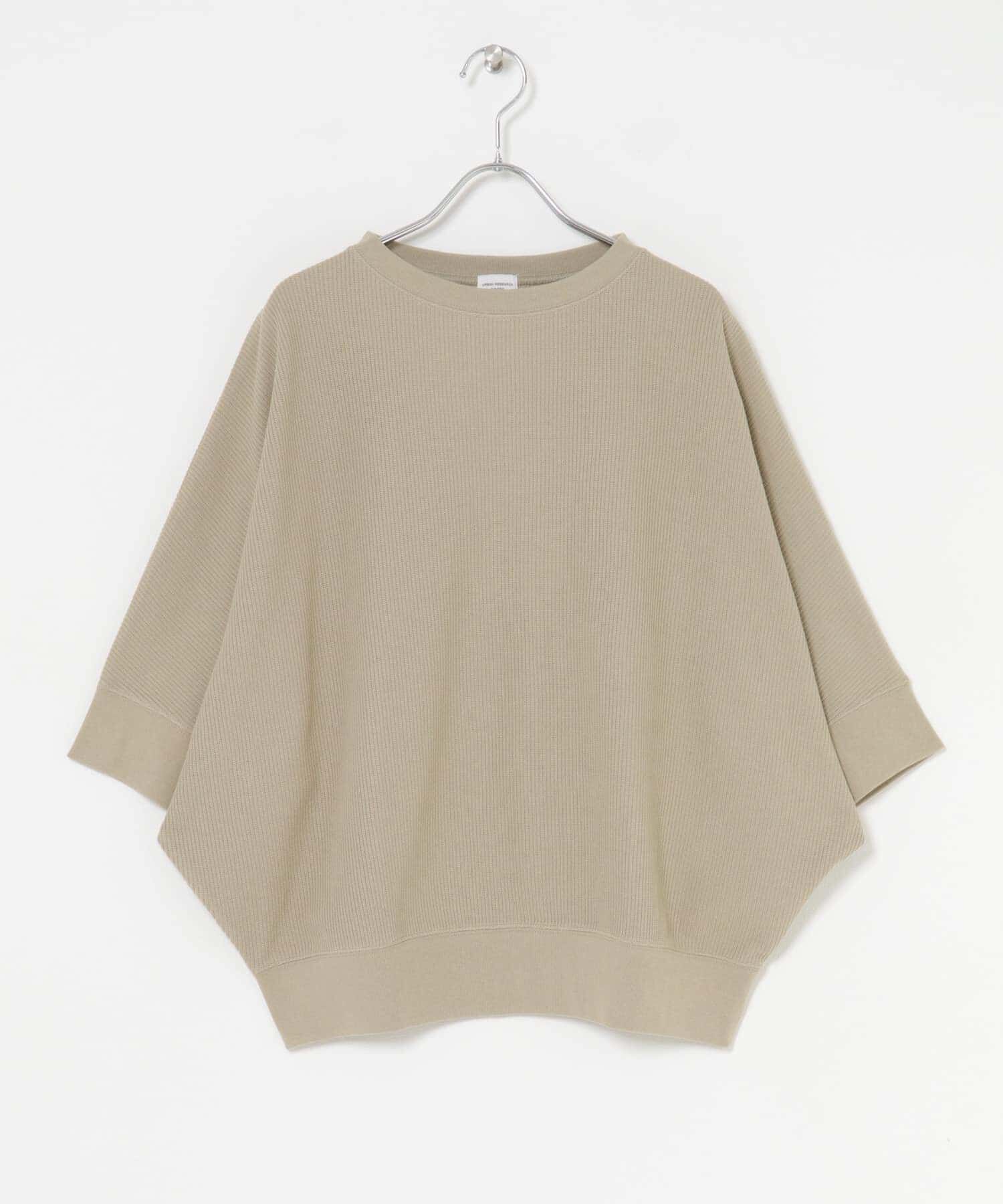 URBAN RESEARCH DOORS「タックフライスワイドTシャツ」|Tシャツ・カットソー|