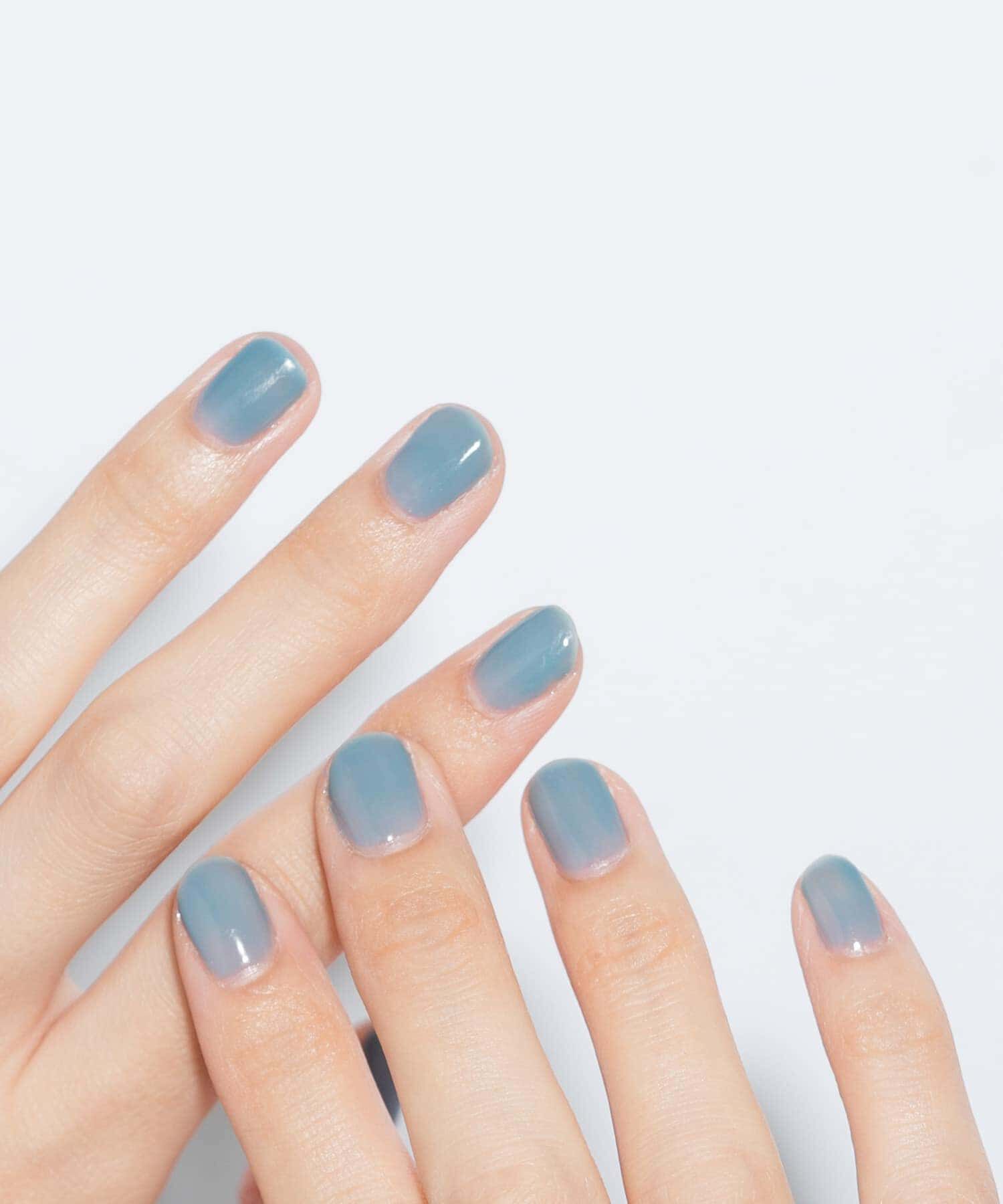 SMELLY「peel off gel polish」|ネイルケア|ブルー