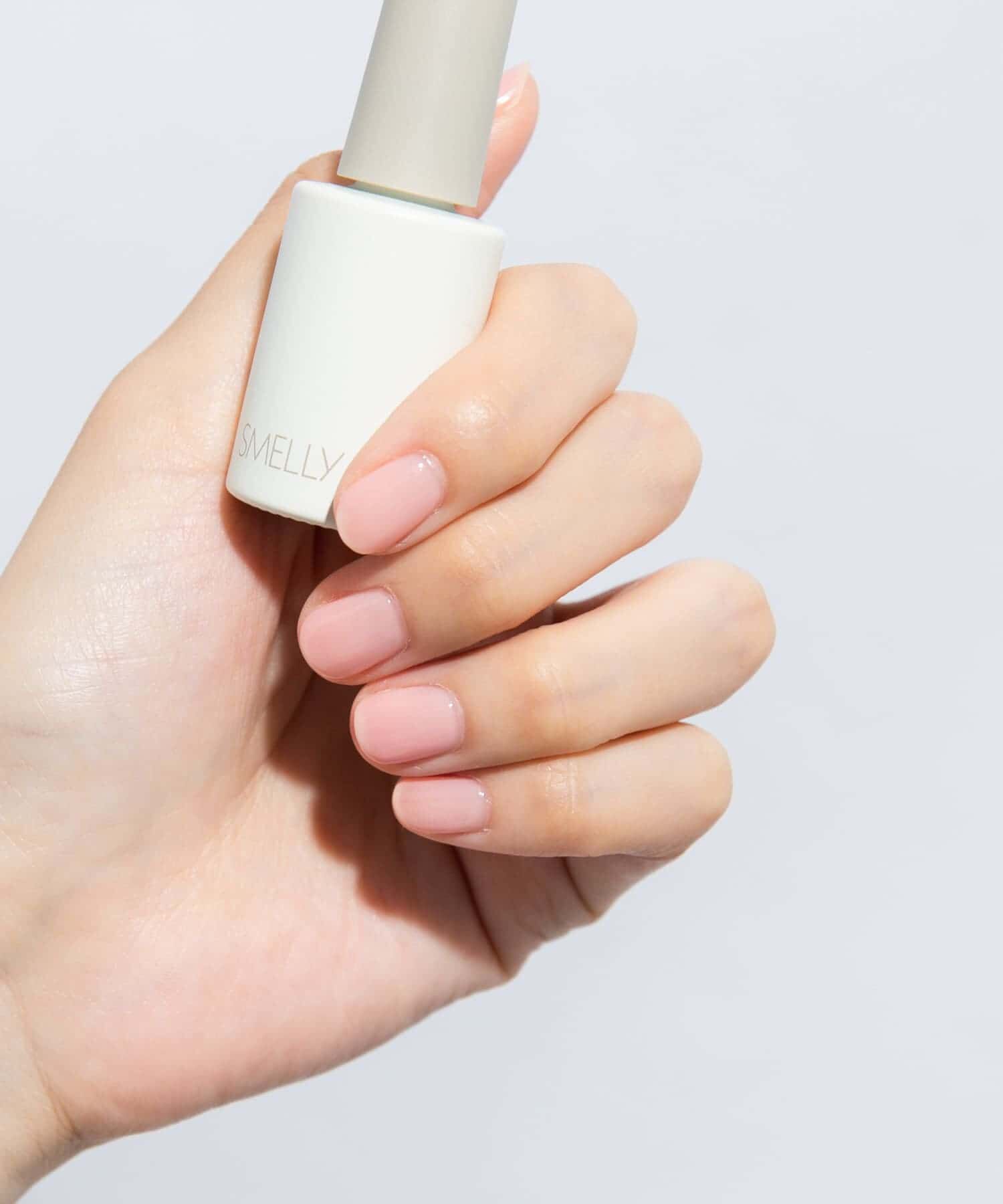 SMELLY「peel off gel polish」|ネイルケア|ライトピンク
