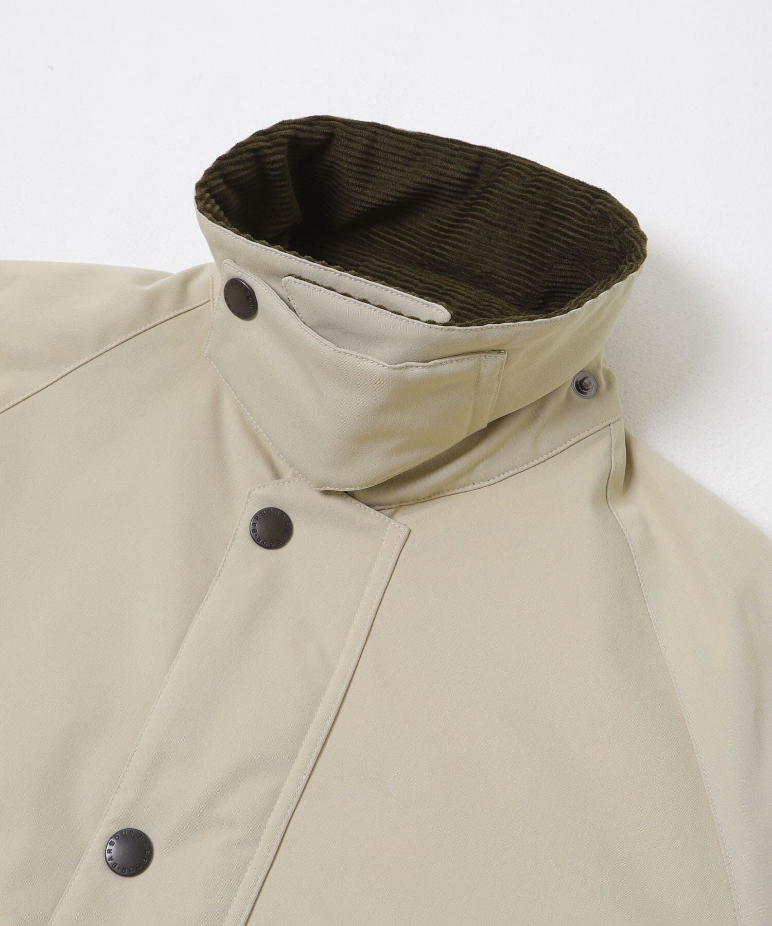 URBAN RESEARCH DOORS「『別注』Barbour&times;DOORS　OS BEDALE PADDED」|ノーカラーコート|