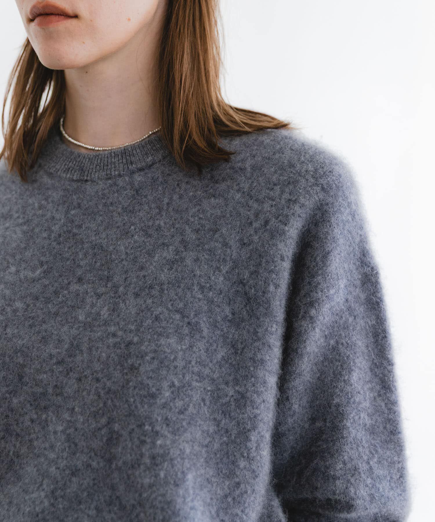 URBAN RESEARCH「FUR WOOL ルーズニット」|ニット・セーター|