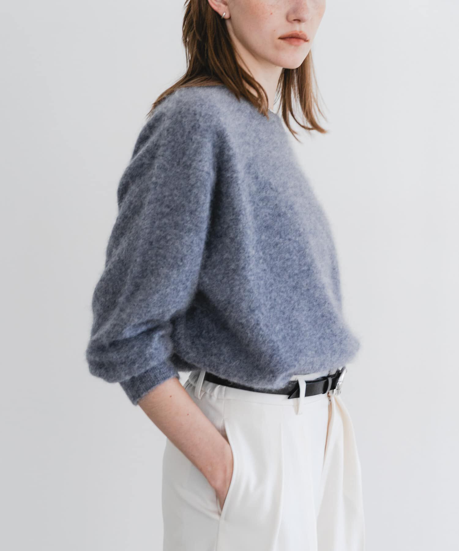 URBAN RESEARCH「FUR WOOL ルーズニット」|ニット・セーター|