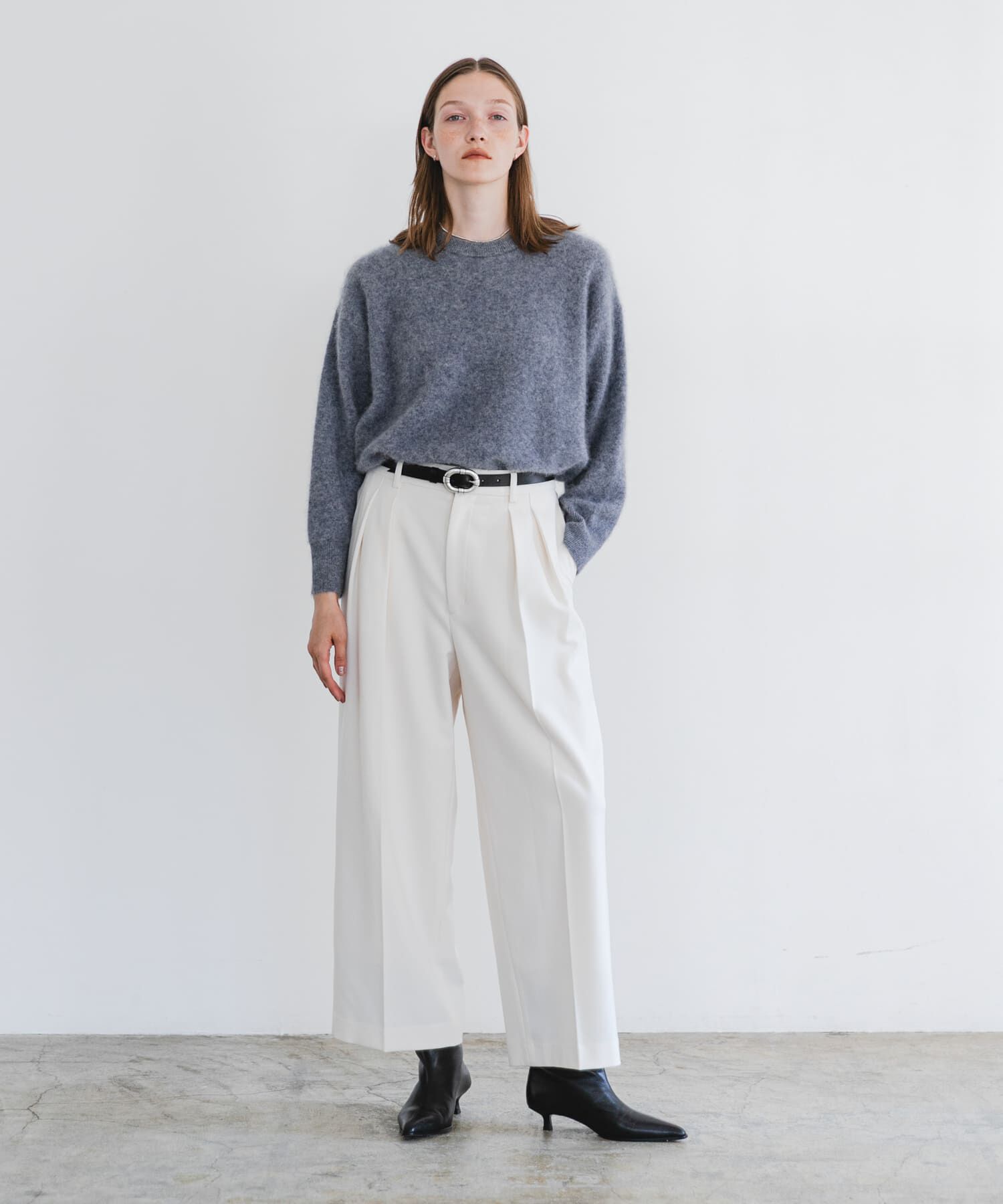 URBAN RESEARCH「FUR WOOL ルーズニット」|ニット・セーター|