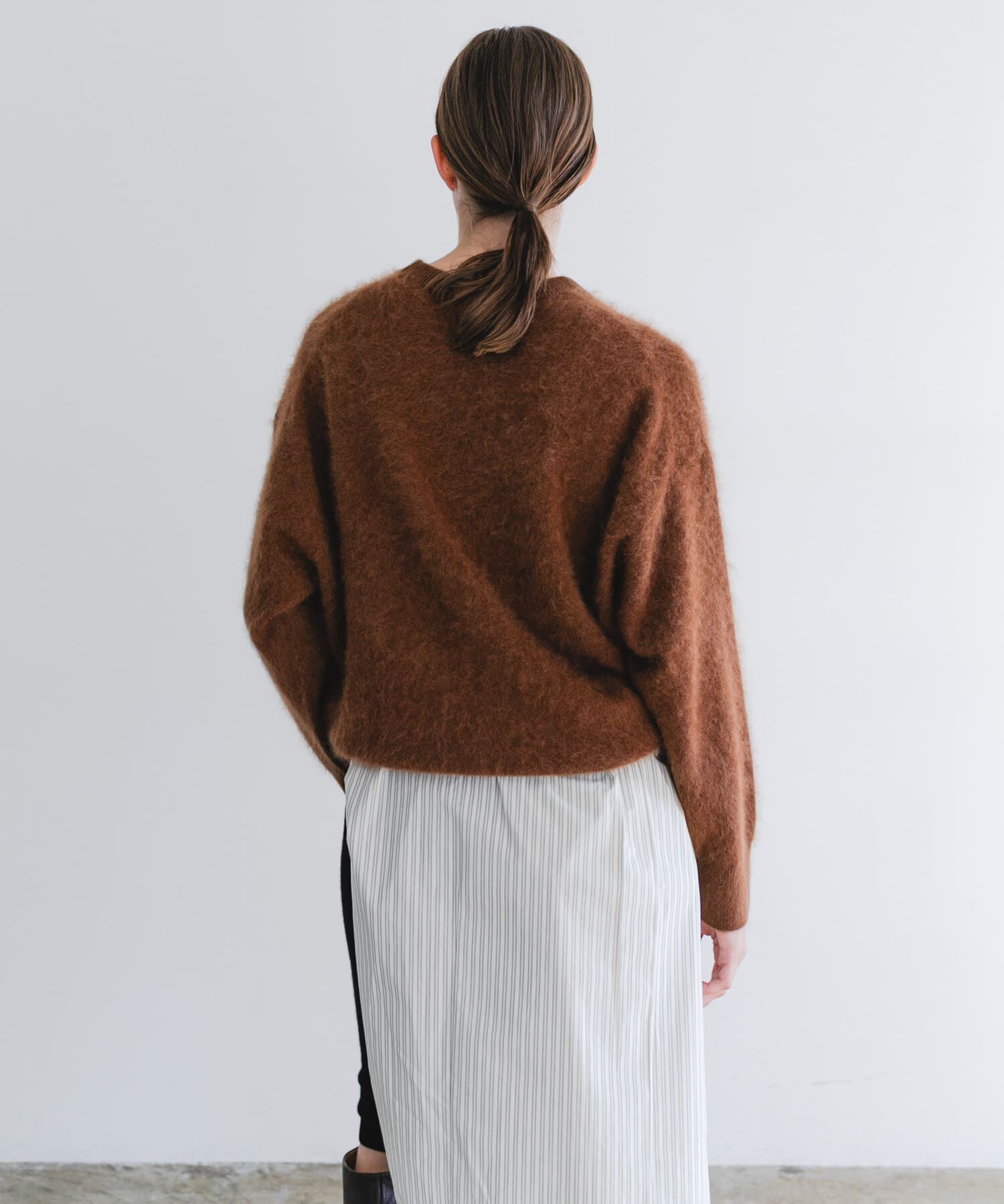 URBAN RESEARCH「FUR WOOL ルーズニット」|ニット・セーター|