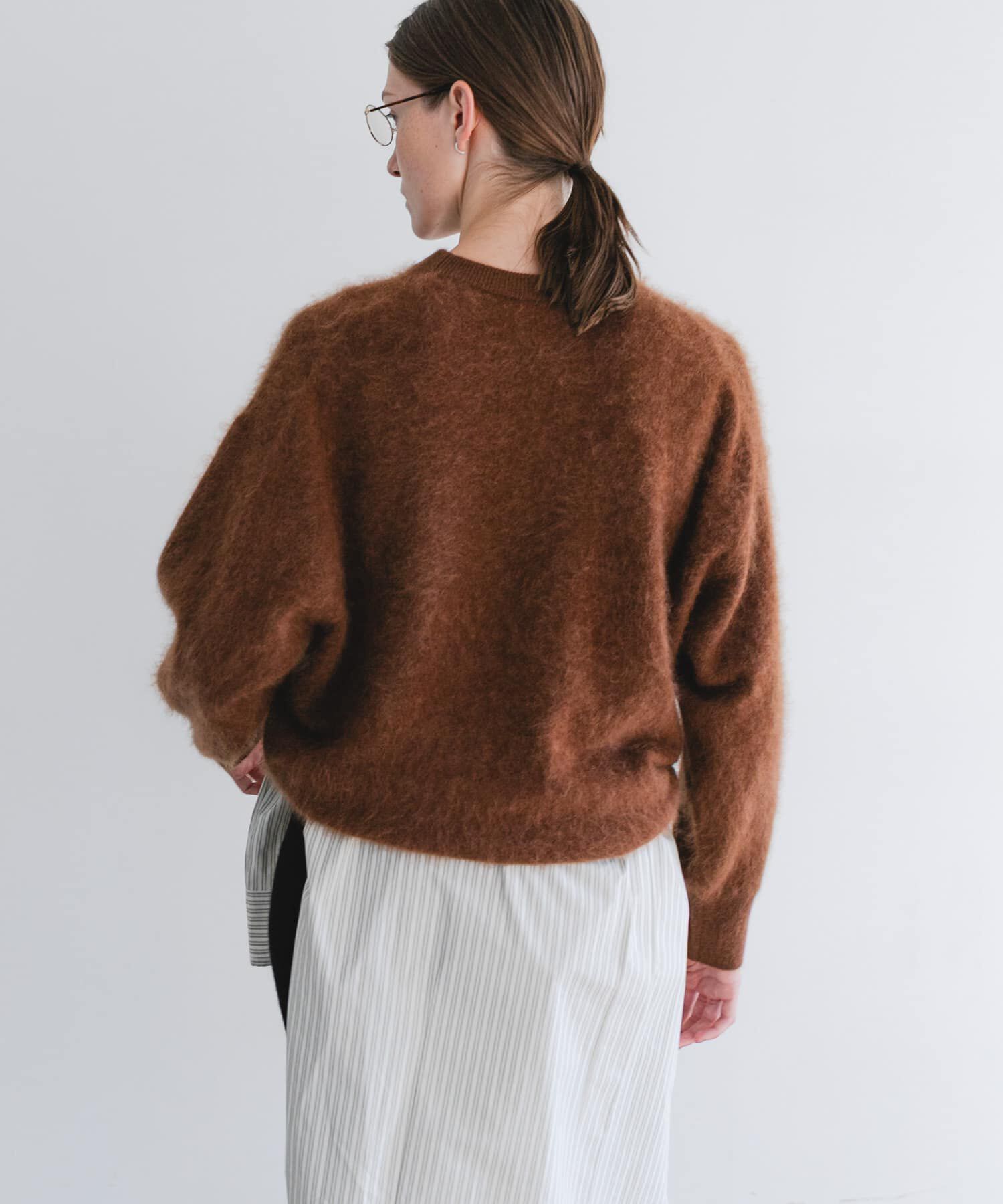 URBAN RESEARCH「FUR WOOL ルーズニット」|ニット・セーター|