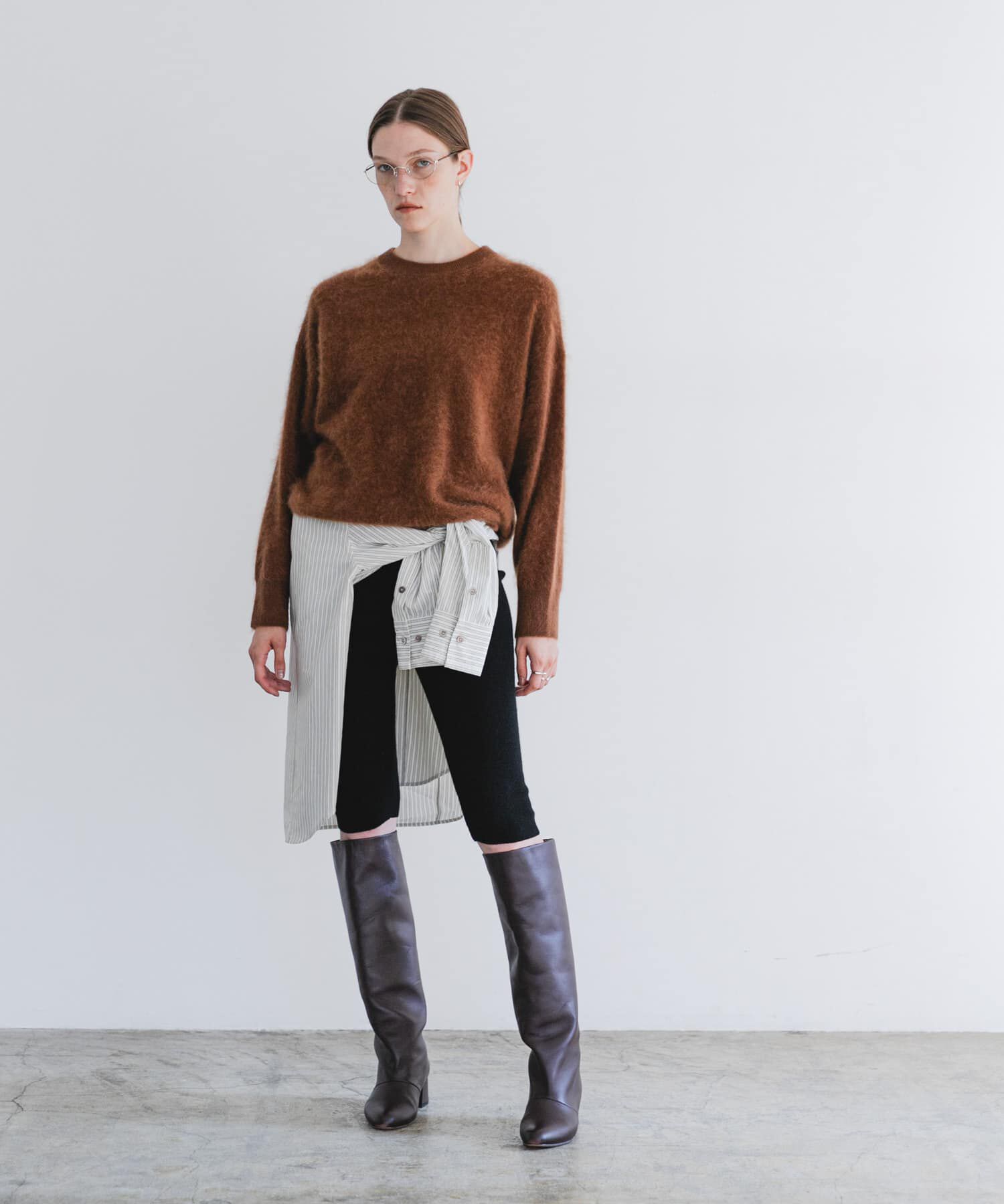 URBAN RESEARCH「FUR WOOL ルーズニット」|ニット・セーター|