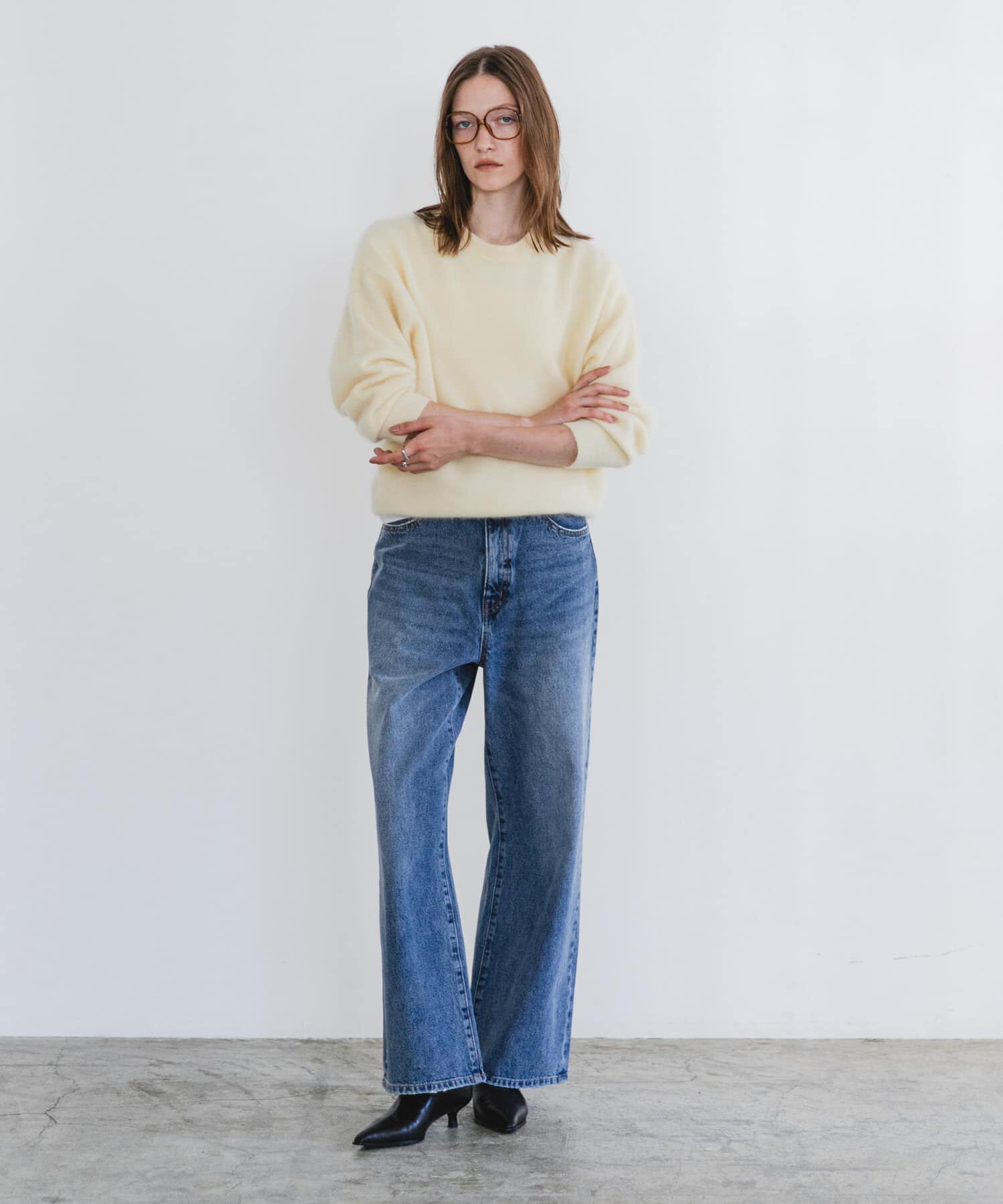 URBAN RESEARCH「FUR WOOL ルーズニット」|ニット・セーター|