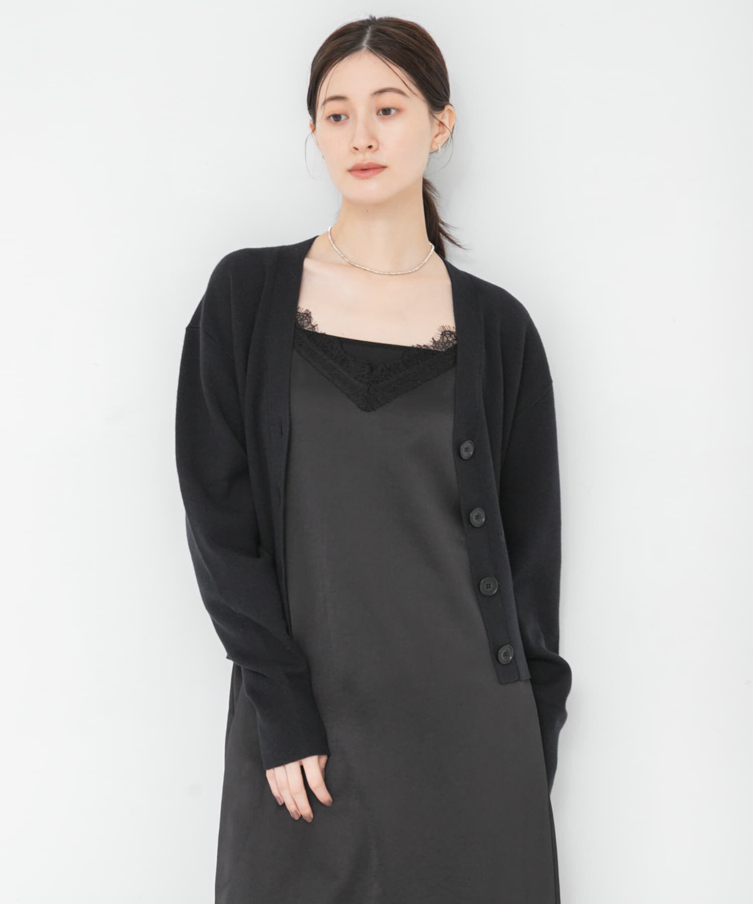 URBAN RESEARCH「コットンカシミヤＶネックショートカーディガン」|カーディガン|
