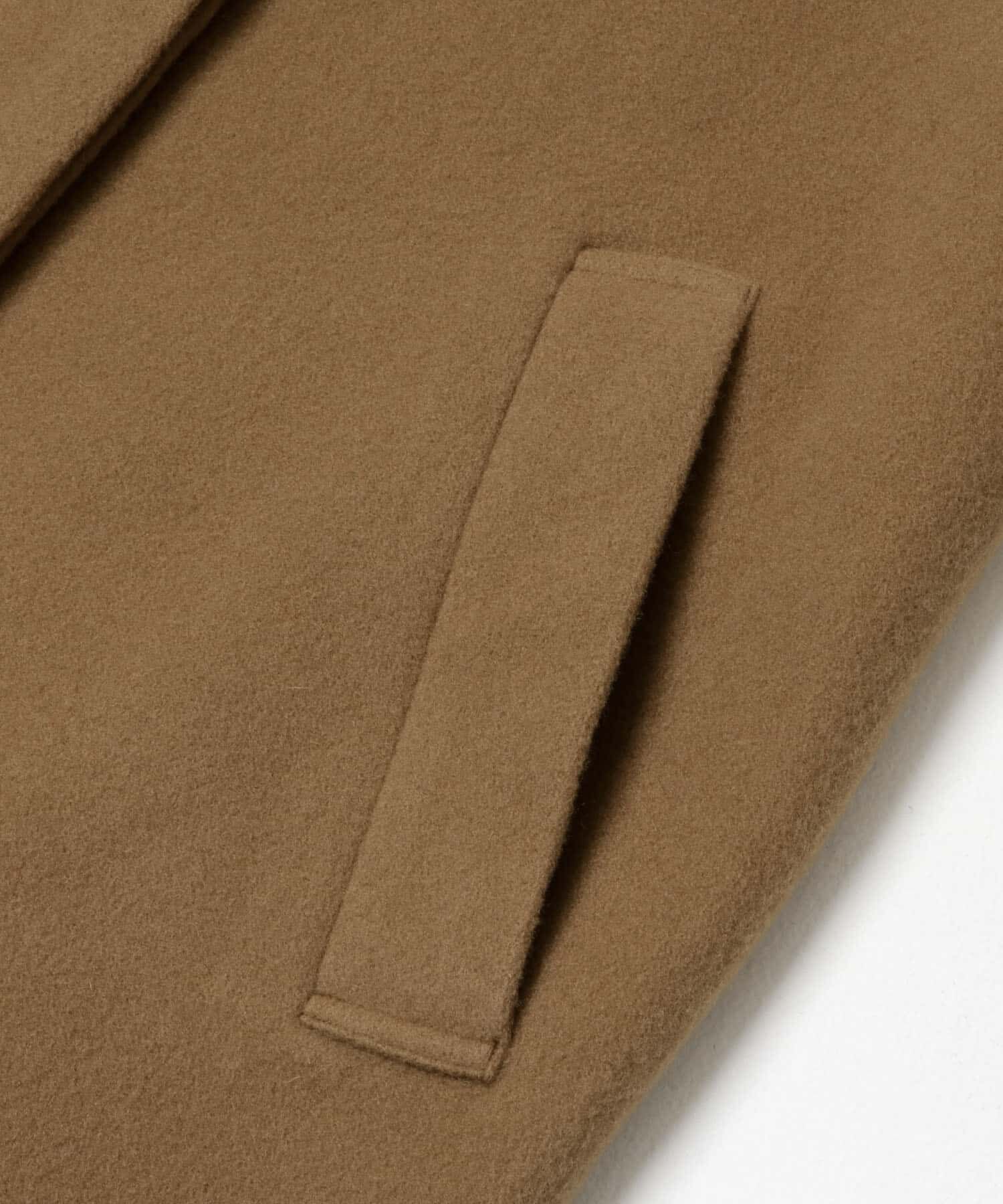 URBAN RESEARCH「スーパー100ウールモッサノーカラーコート」|ノーカラーコート|
