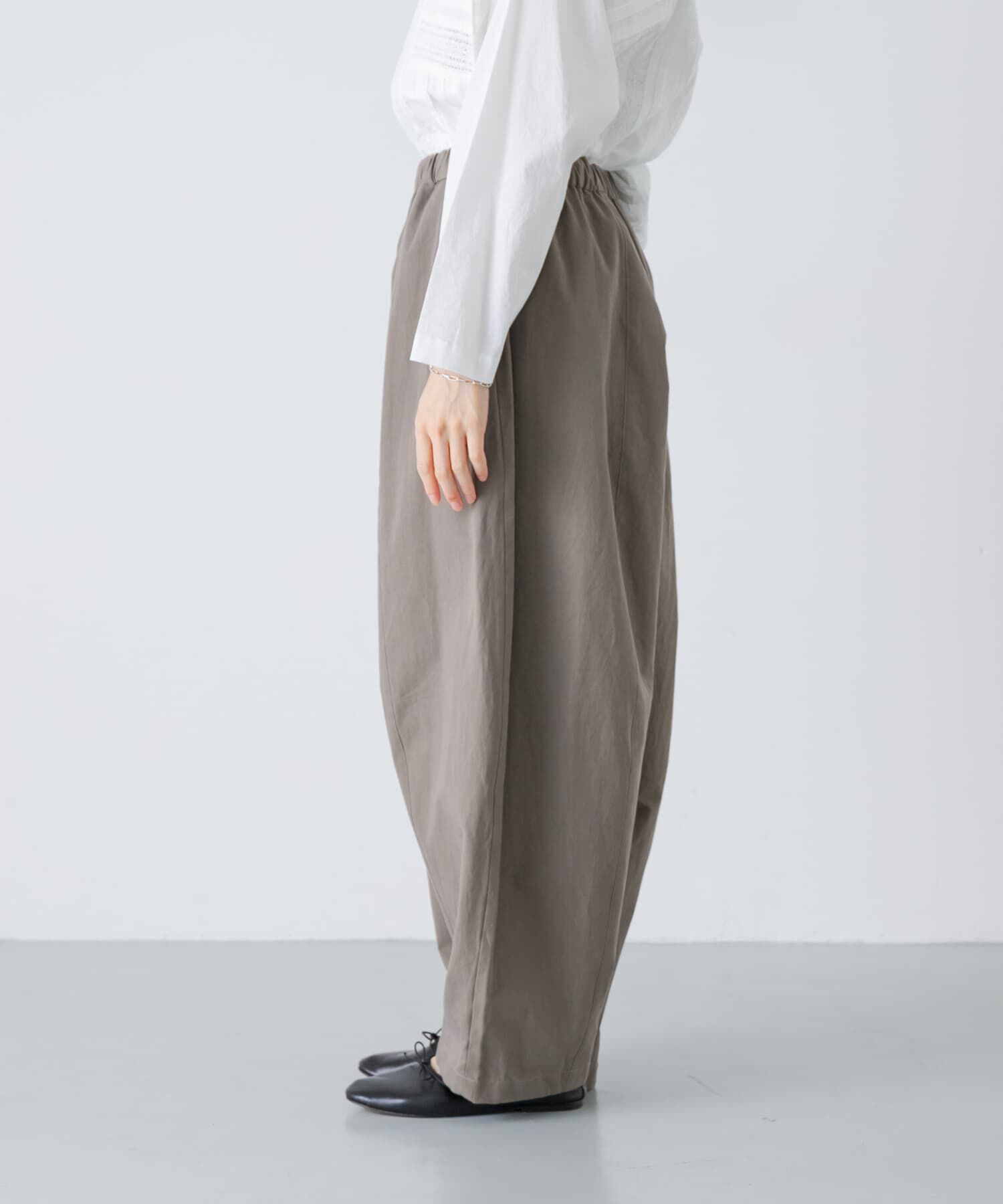 かぐれ「ワッシャーコットンボリュームパンツ」|その他|