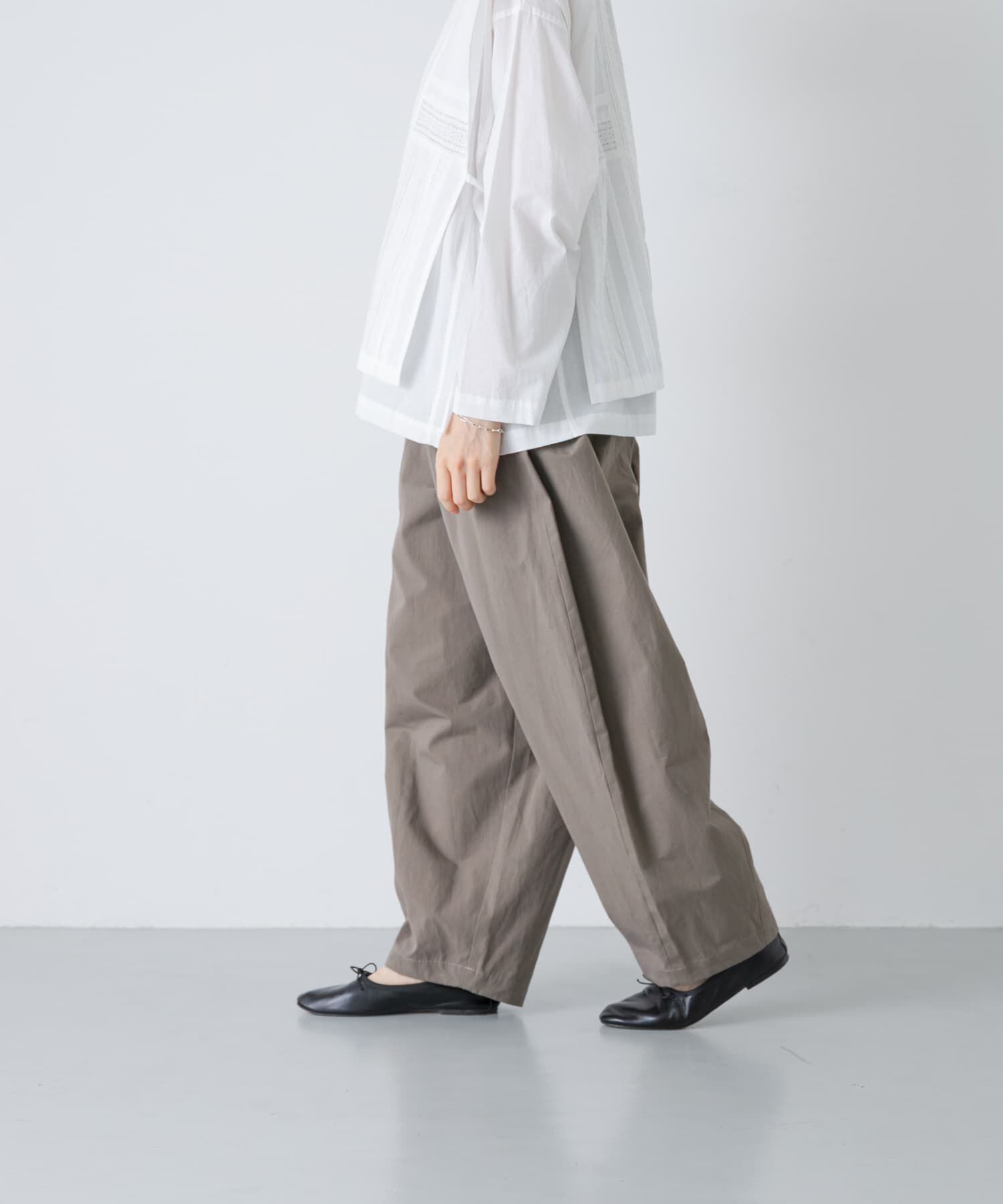 かぐれ「ワッシャーコットンボリュームパンツ」|その他|
