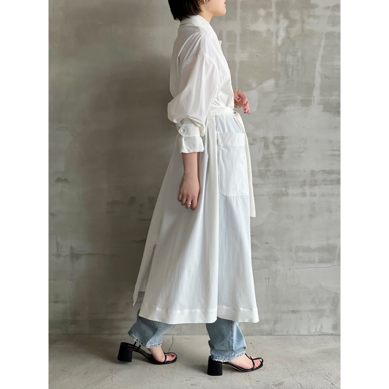 HELIOPOLE「HELIOPOLE ATHLEISURE SHEER CORT」|トレンチコート|