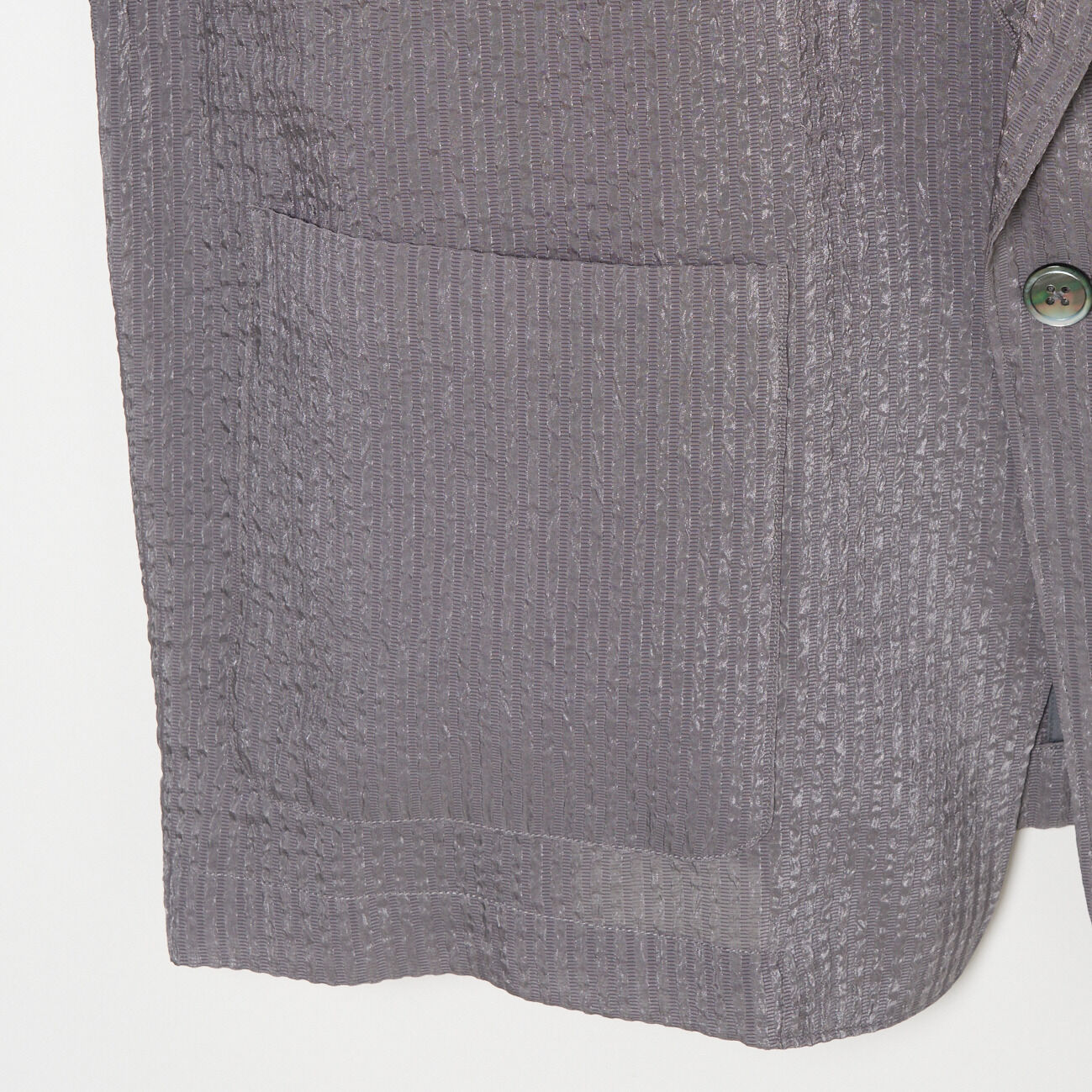 HELIOPOLE「HELIOPOLE SHEER DOBBY STRIPE JACKET」|デニムジャケット|