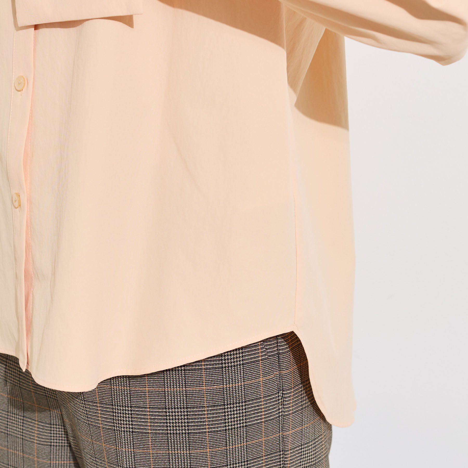 INDIVI「【接触冷感／ストレッチ◎】取外し可ボウタイシャツ」|シャツ・ブラウス|