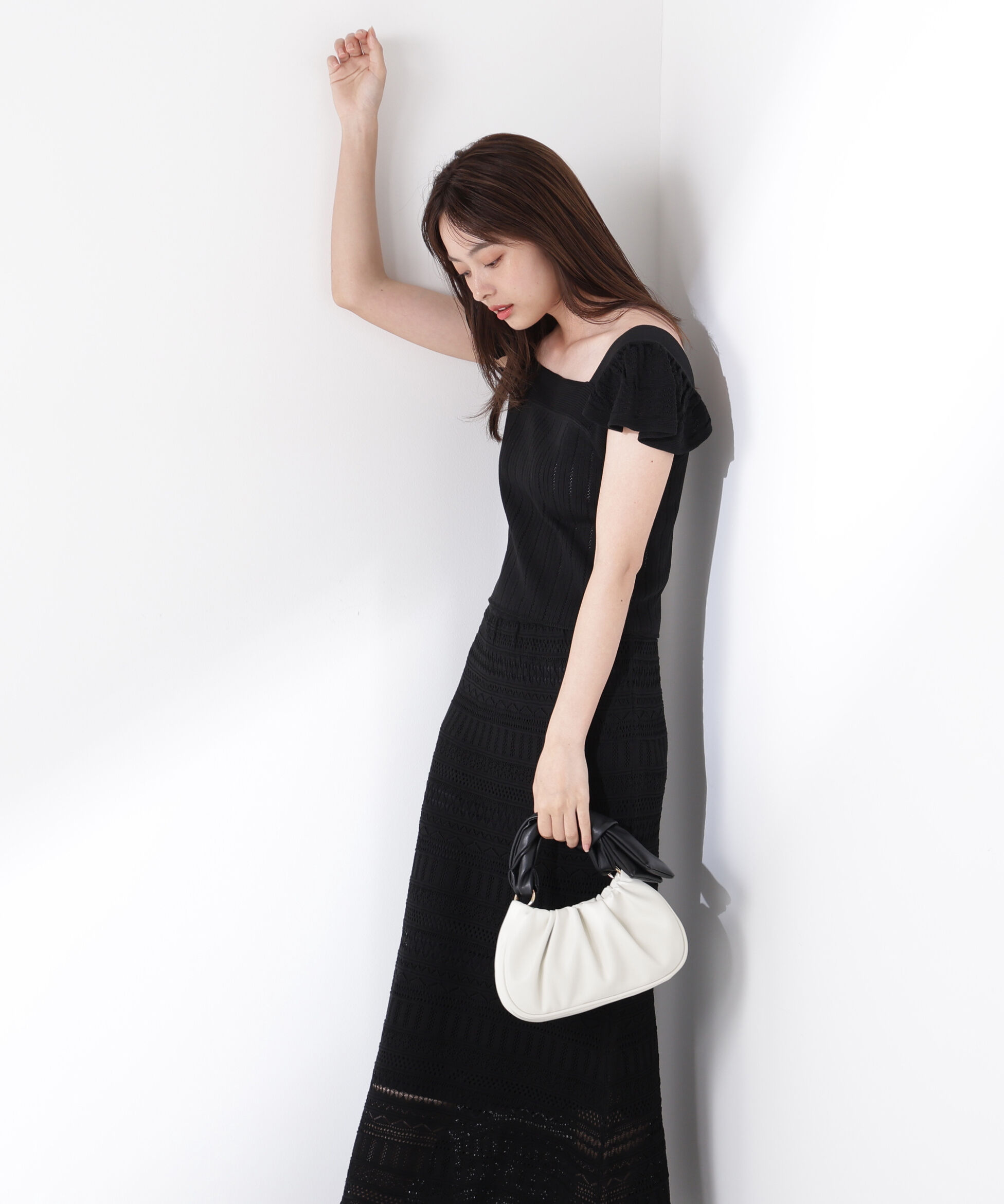 PROPORTION BODY DRESSING「透かし編 SETUP」|ワンピース|