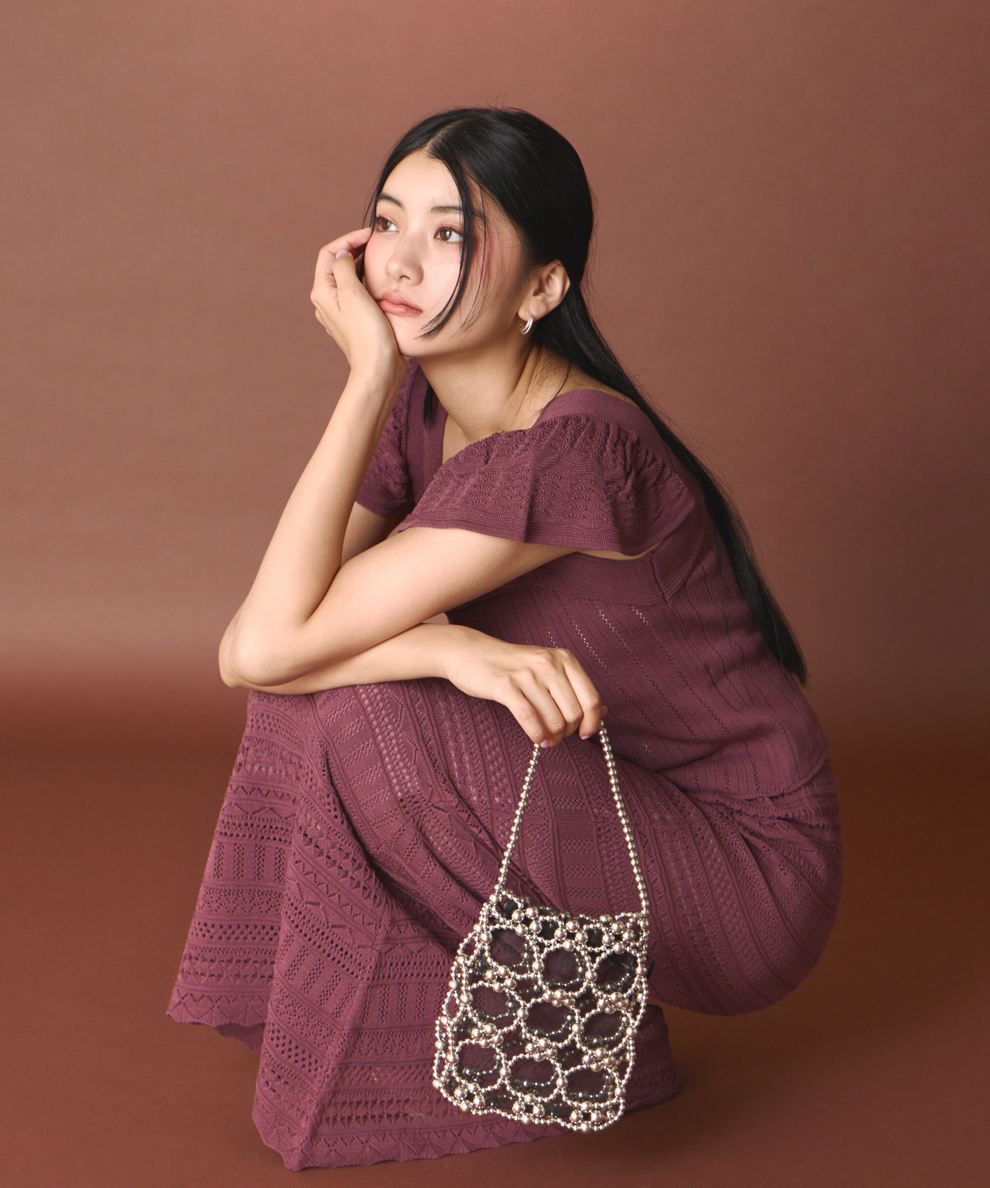 PROPORTION BODY DRESSING「透かし編 SETUP」|ワンピース|