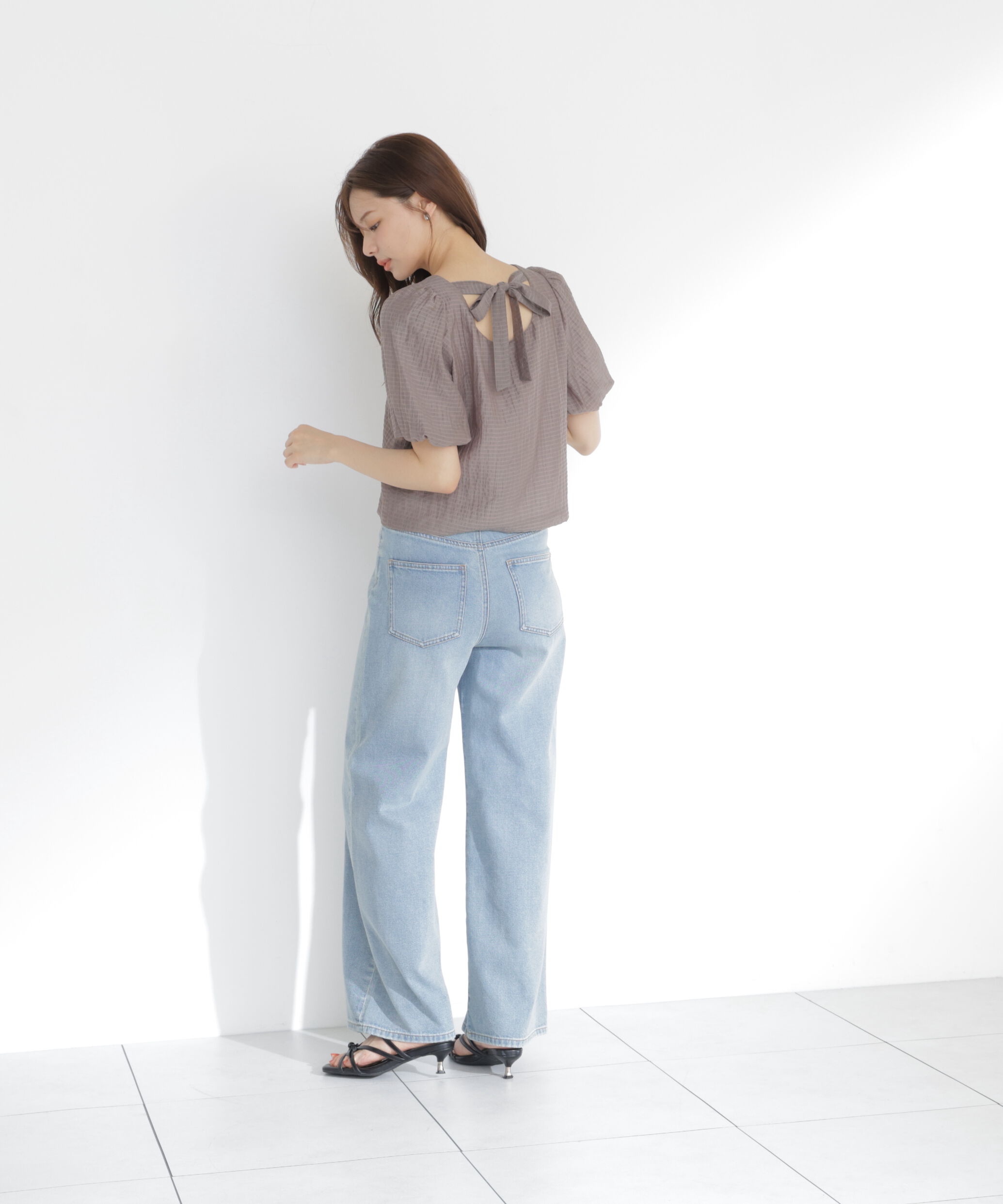 PROPORTION BODY DRESSING「バックリボンバルーンブラウス」|シャツ・ブラウス|