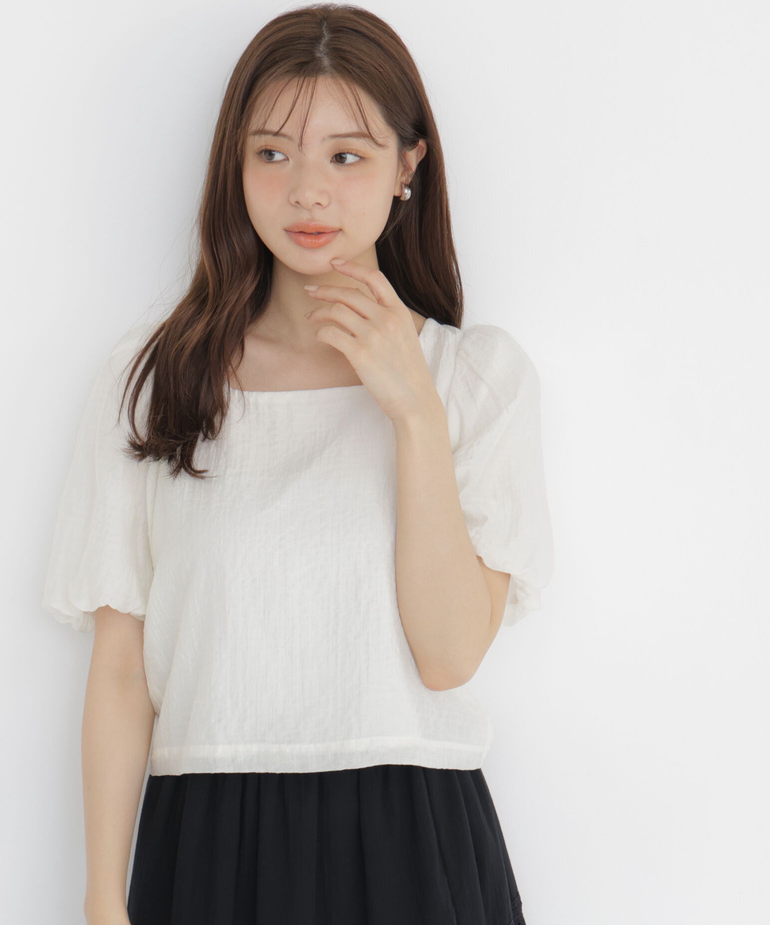 PROPORTION BODY DRESSING「バックリボンバルーンブラウス」|シャツ・ブラウス|