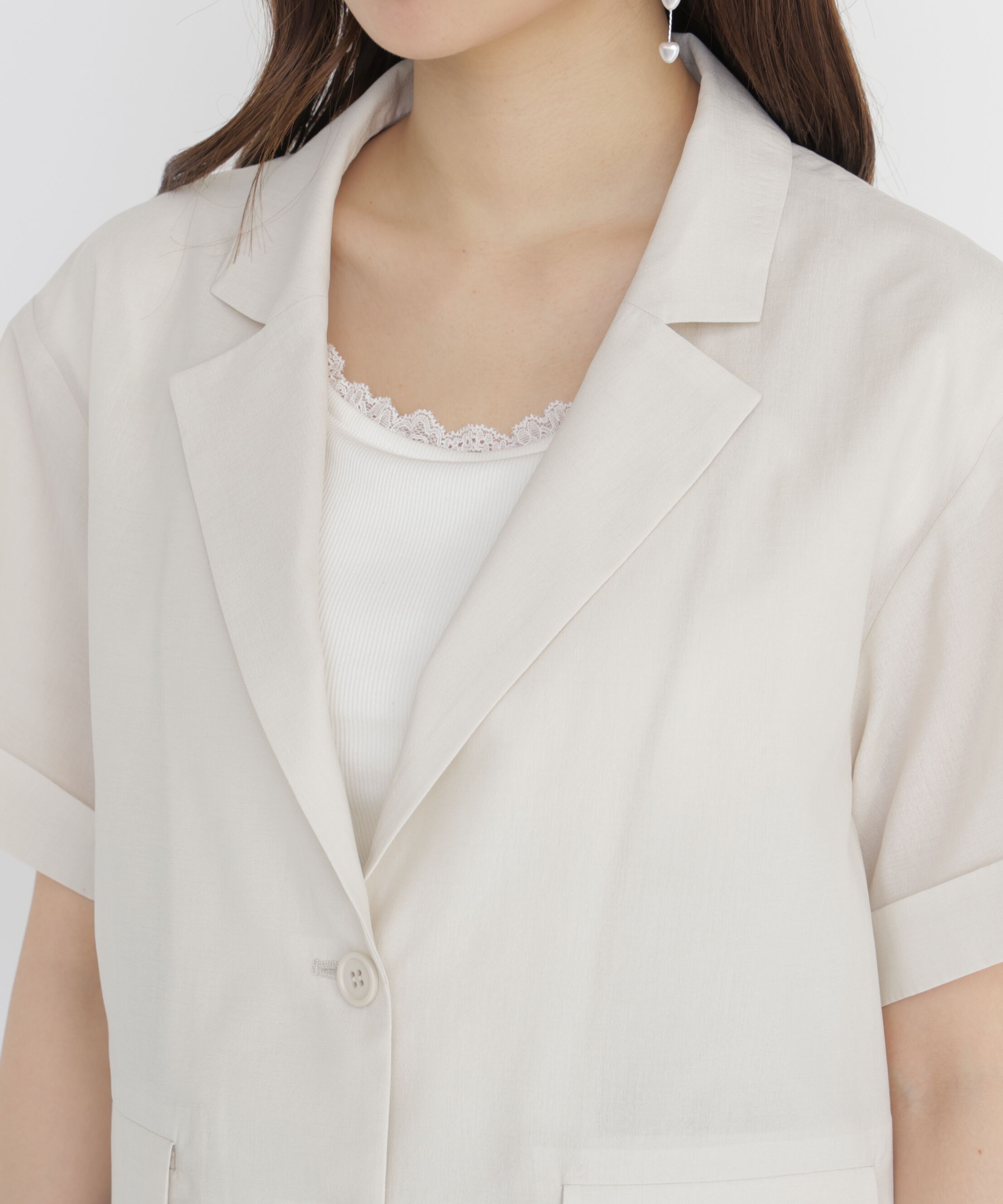 PROPORTION BODY DRESSING「＜a/mie＞ハーフスリーブジャケット」|その他|