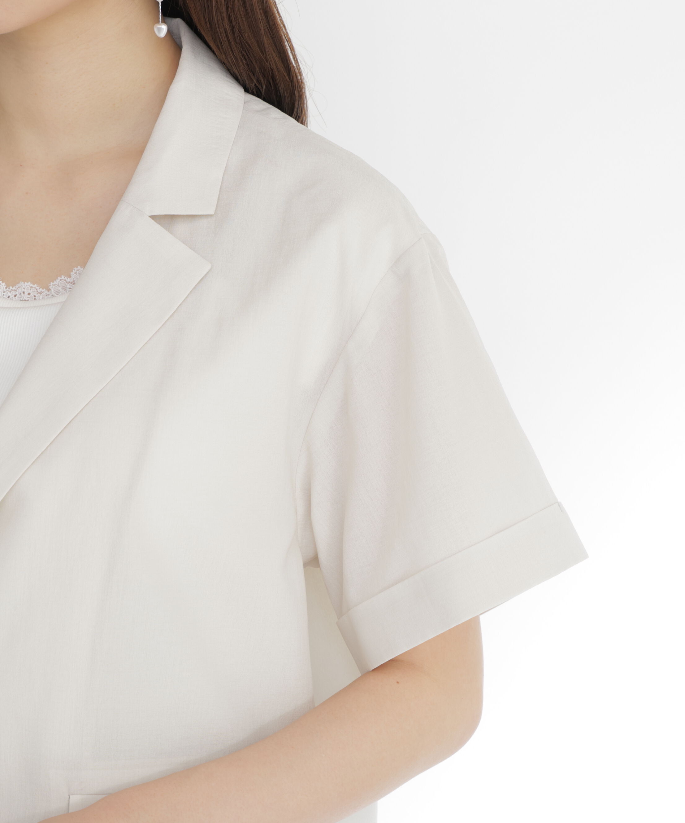 PROPORTION BODY DRESSING「＜a/mie＞ハーフスリーブジャケット」|その他|