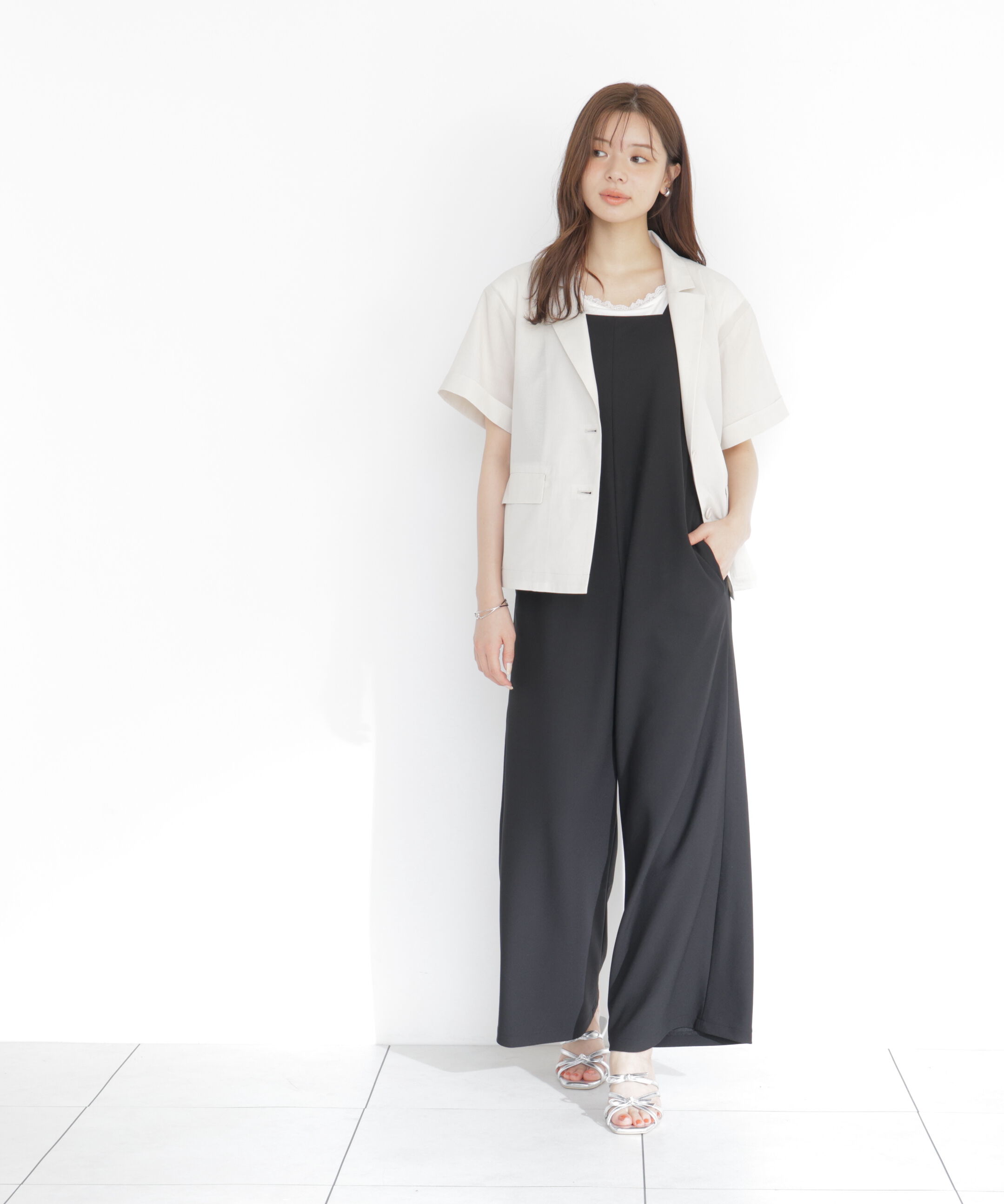 PROPORTION BODY DRESSING「＜a/mie＞ハーフスリーブジャケット」|その他|