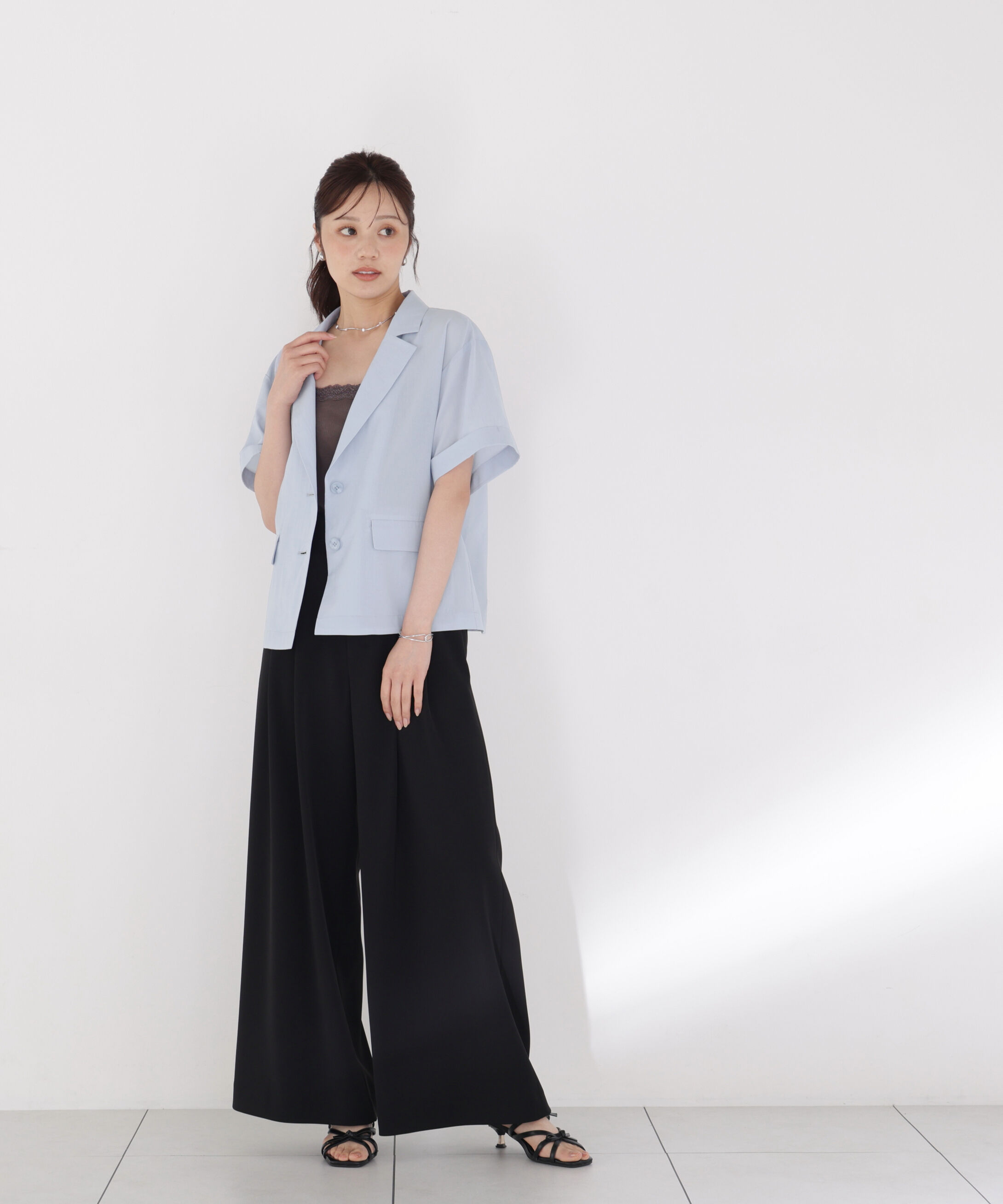 PROPORTION BODY DRESSING「＜a/mie＞ハーフスリーブジャケット」|その他|
